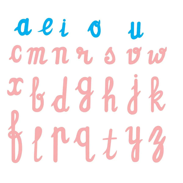 Building Beautiful Letters: Why Cursive Alphabet Cutouts Are a Must-Have for Young Hands