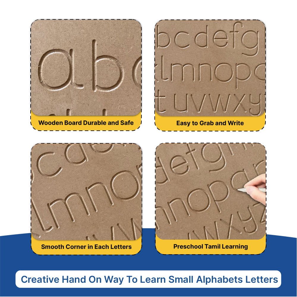 Wooden Small Alphabet Tracing Board