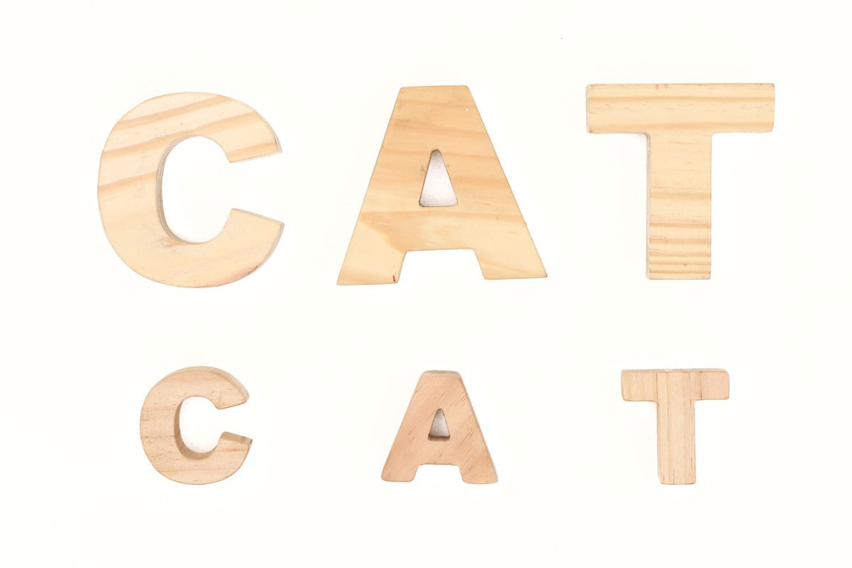 Wooden Alphabets Uppercase - Medium