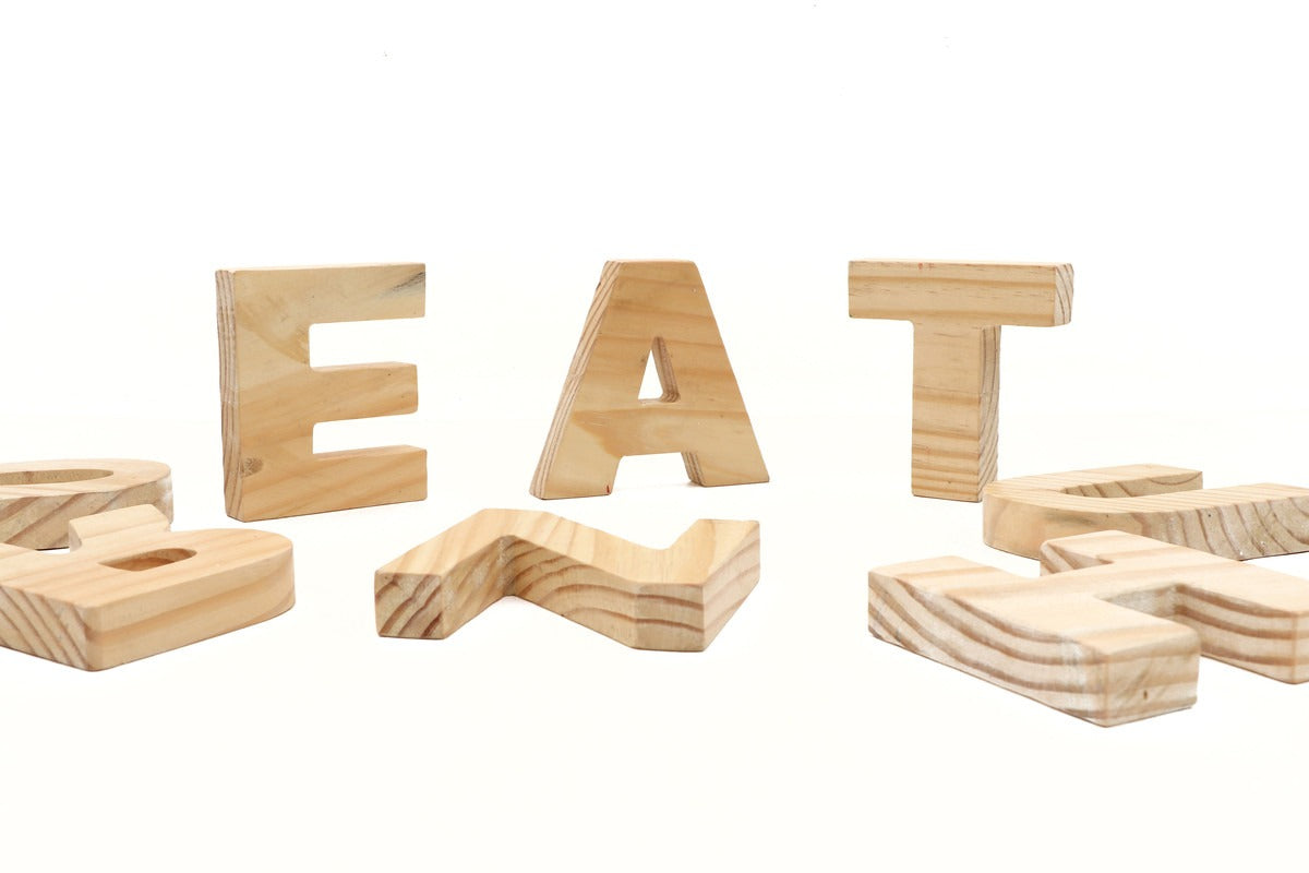Wooden Alphabets Uppercase - Medium