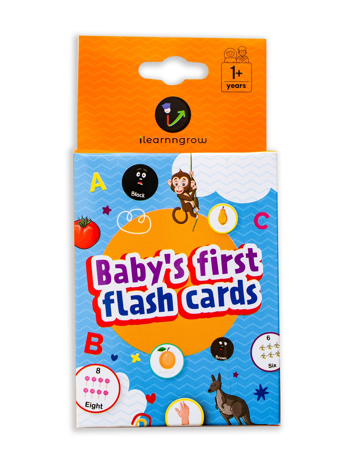 Baby's First Body Parts Flashcards (20 Cards)