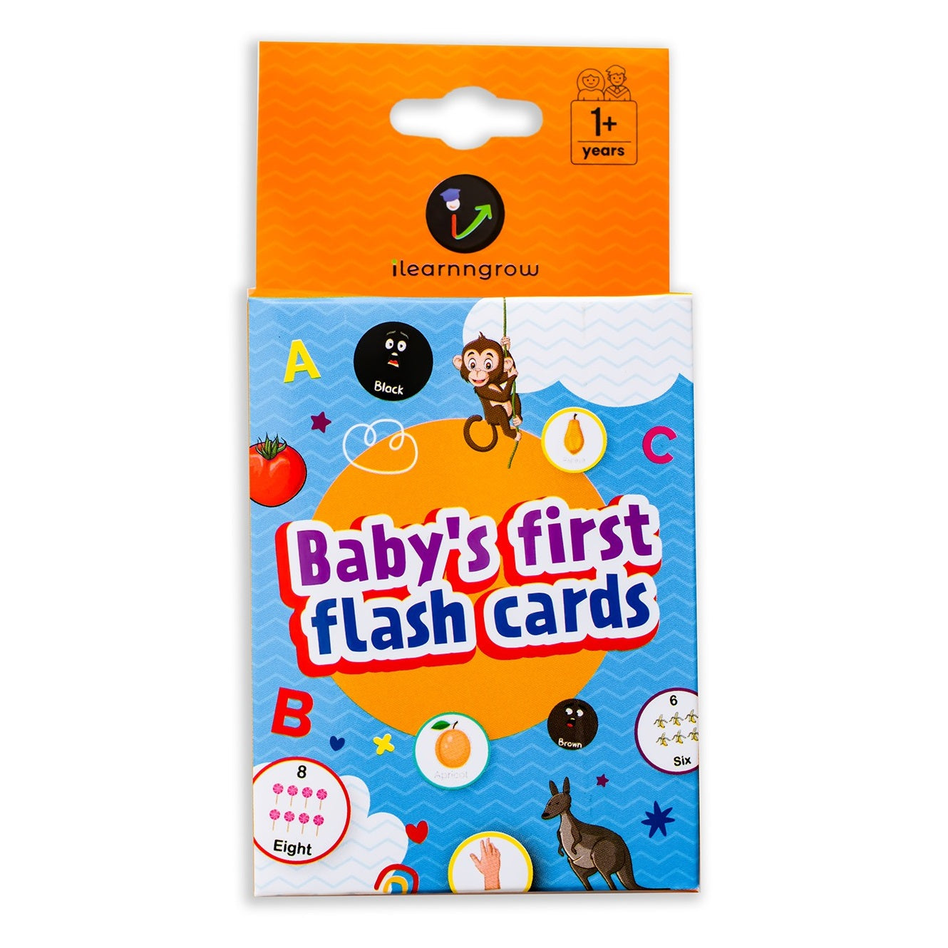 Baby's First Colors Flashcards with Attractive Pictures