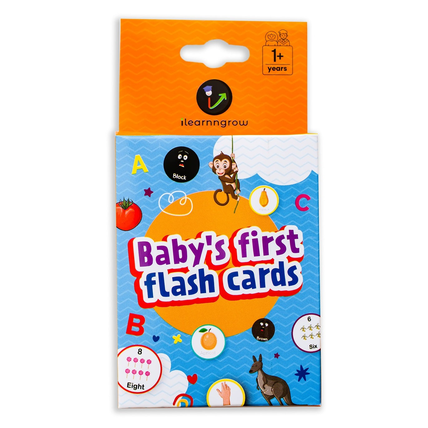 Baby's First Fruits Flashcards (15 Cards & 15 Cutouts)