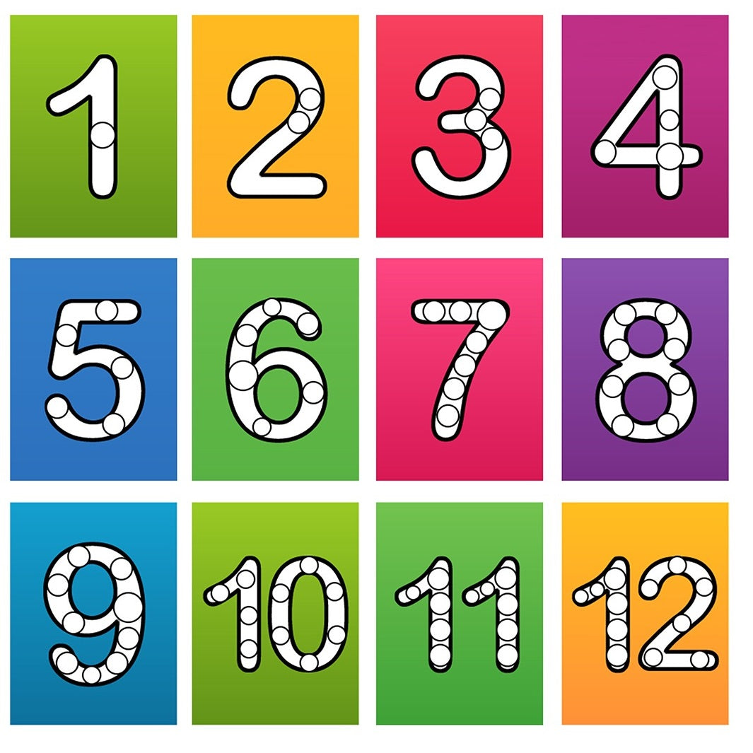 Baby's First Numbers Flashcards (40 Cards with Rewritable Pen)