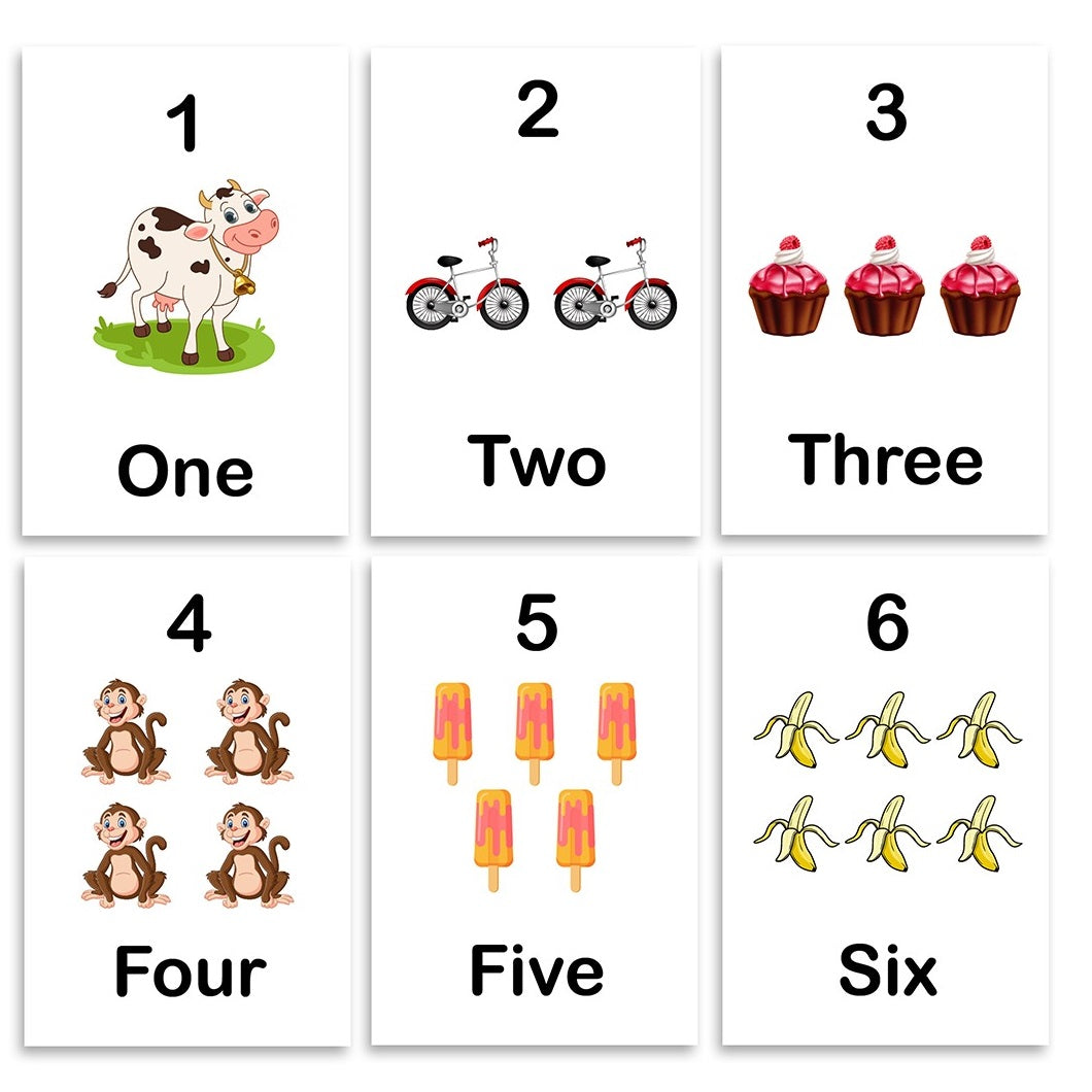 Baby's First Numbers Flashcards (40 Cards with Rewritable Pen)