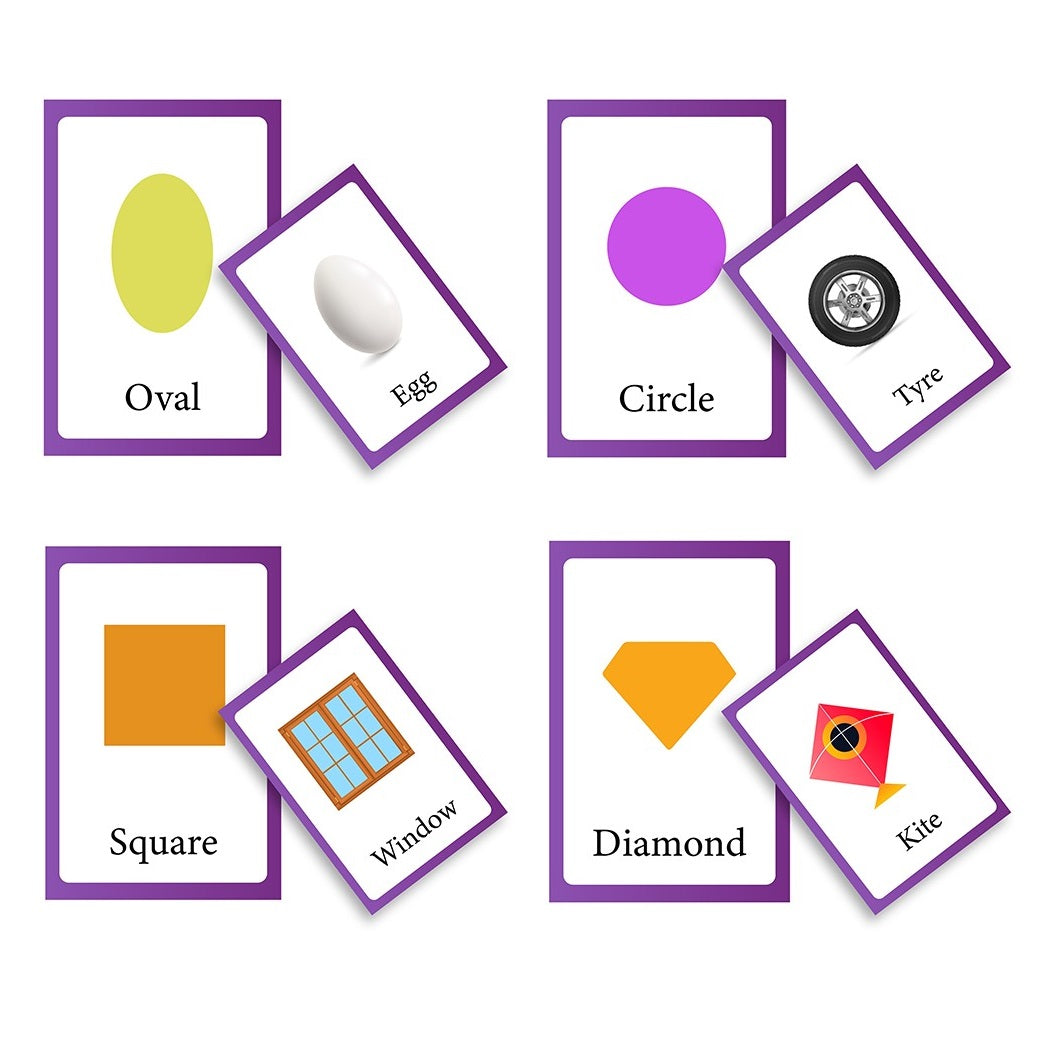 Baby's First Shape Flashcards (28 Cards)