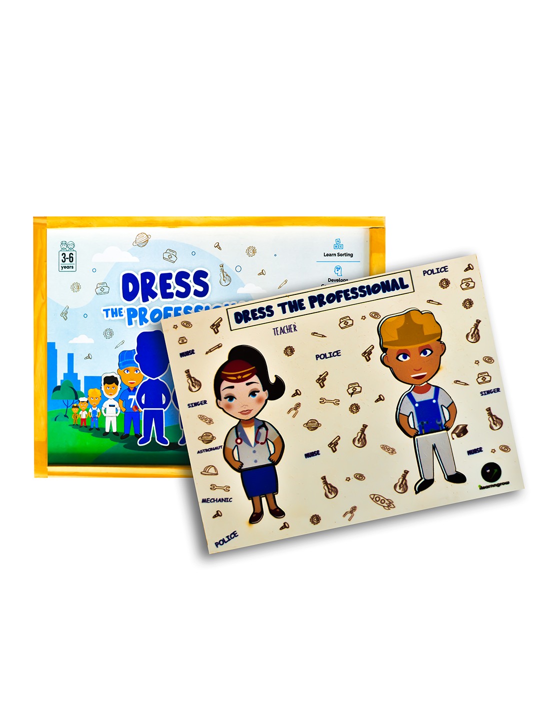 Dress The Professional Activity Board Game