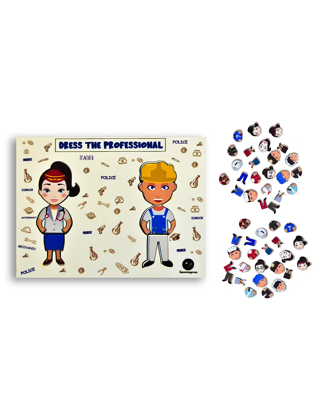 Dress The Professional Activity Board Game