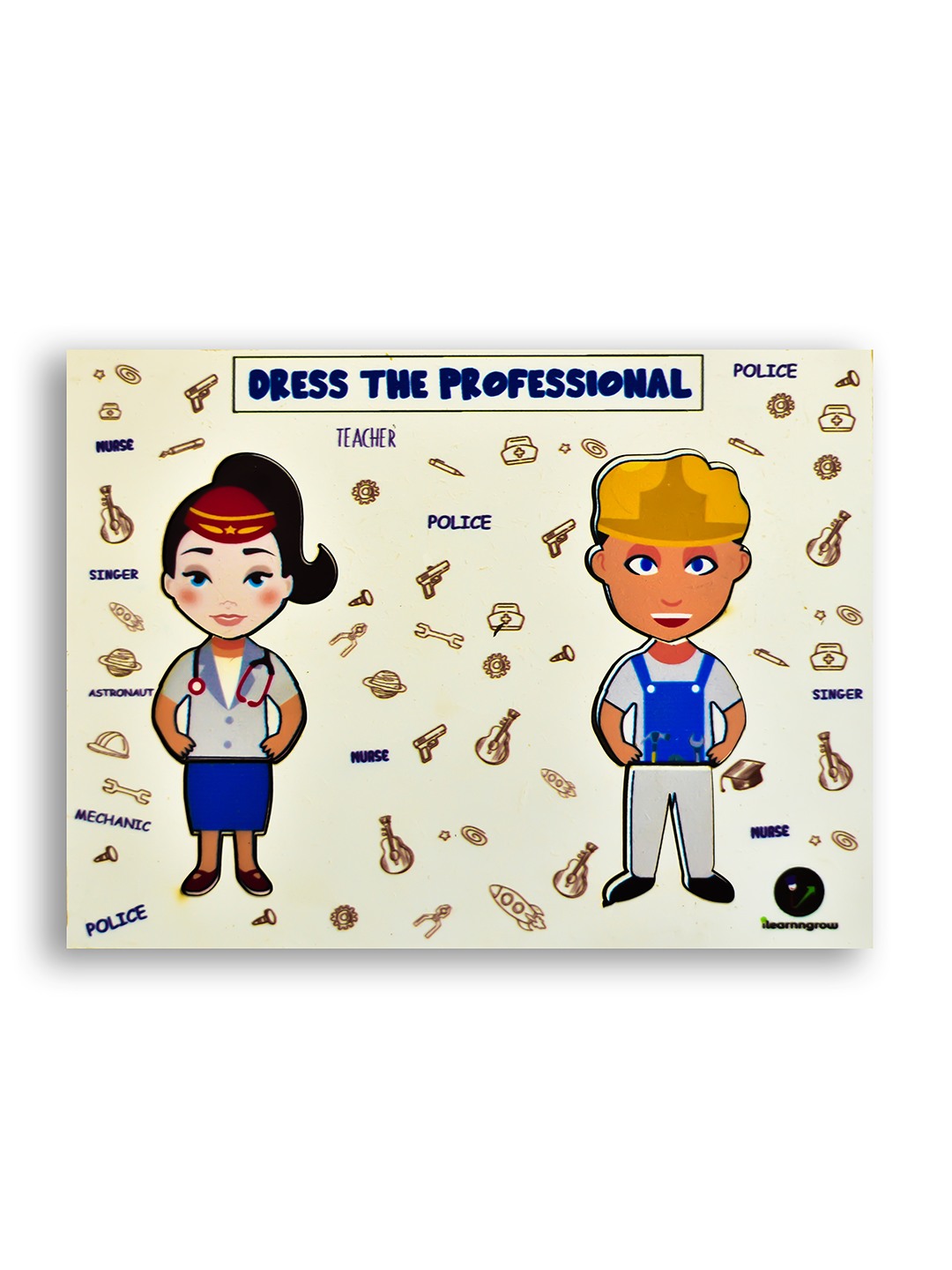Dress The Professional Activity Board Game