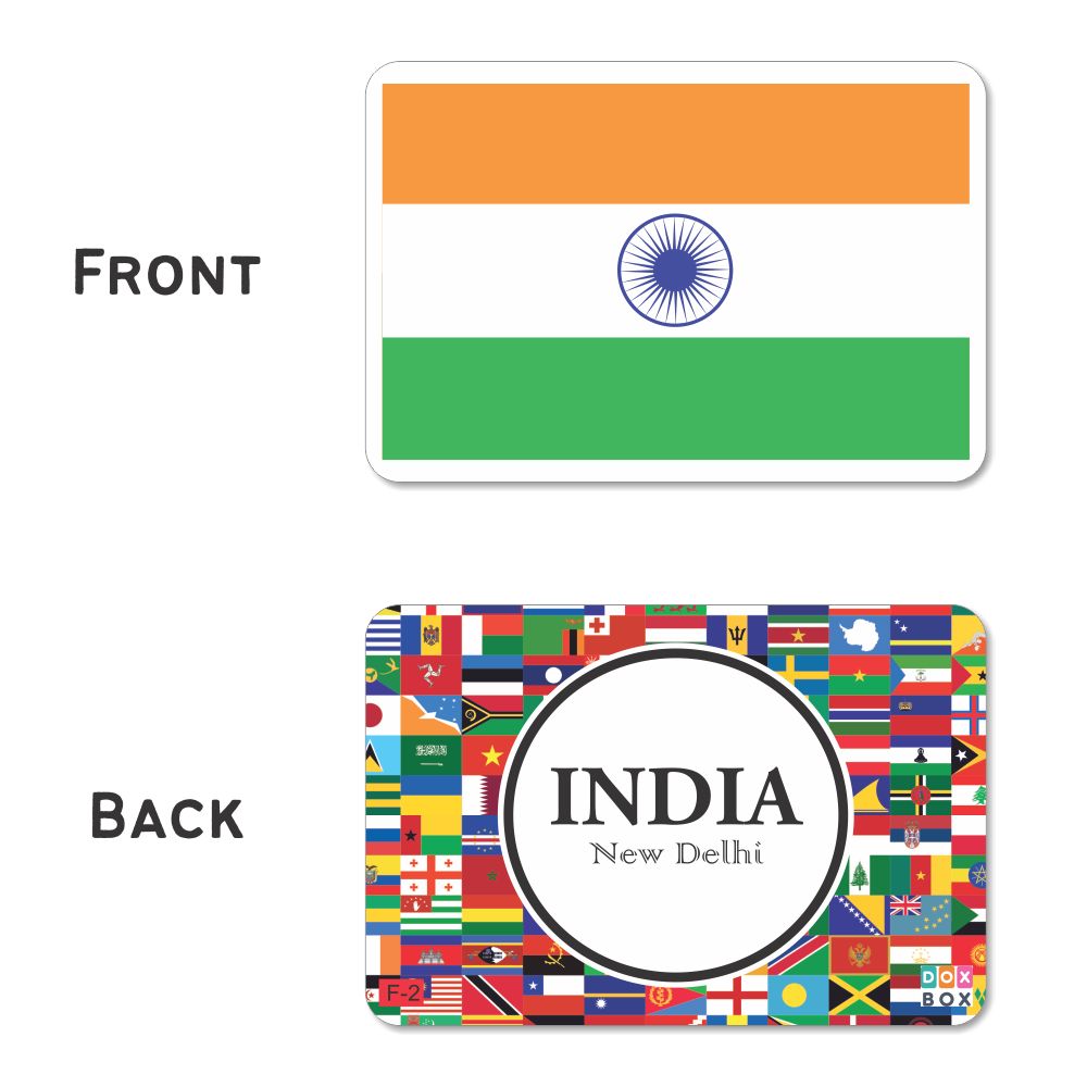 Flags Part 1 Flashcards - Pack of 24