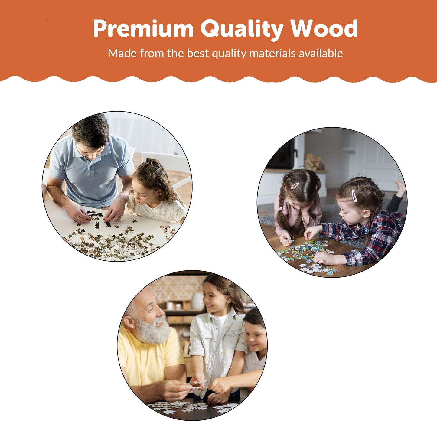 Greece Wooden Jigsaw Puzzle (108 Pcs)