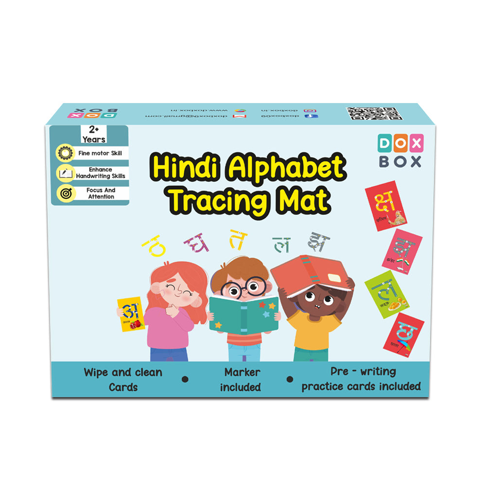 Buy Hindi Swar and Vyanjan Wipe and Clean Flashcards - SkilloToys.com