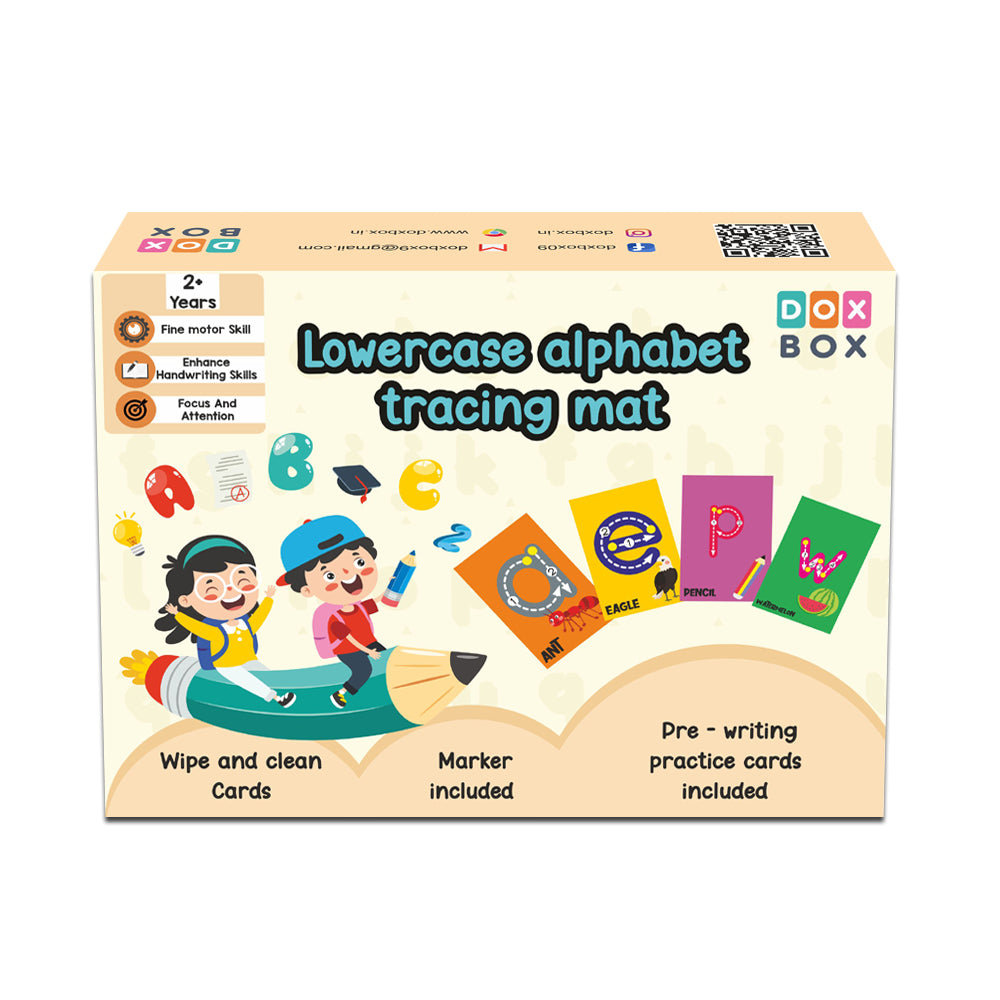 Buy Lowercase ABC Rewritable Flashcards Tracing Mats - SkilloToys.com…