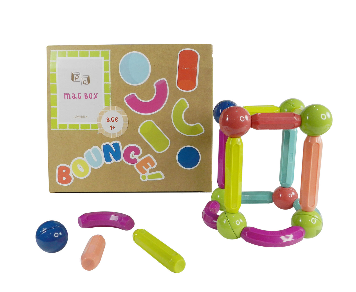 Magnetic Stick and Balls Set - Set of 50 PCS