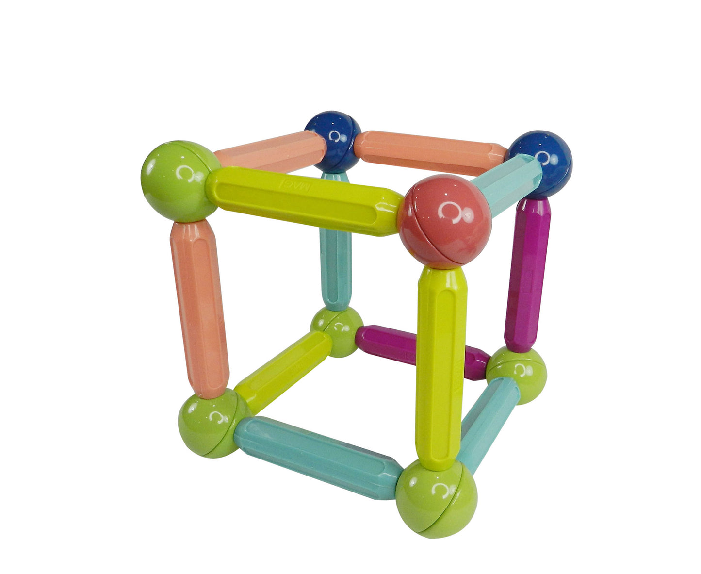 Magnetic Stick and Balls Set - Set of 50 PCS