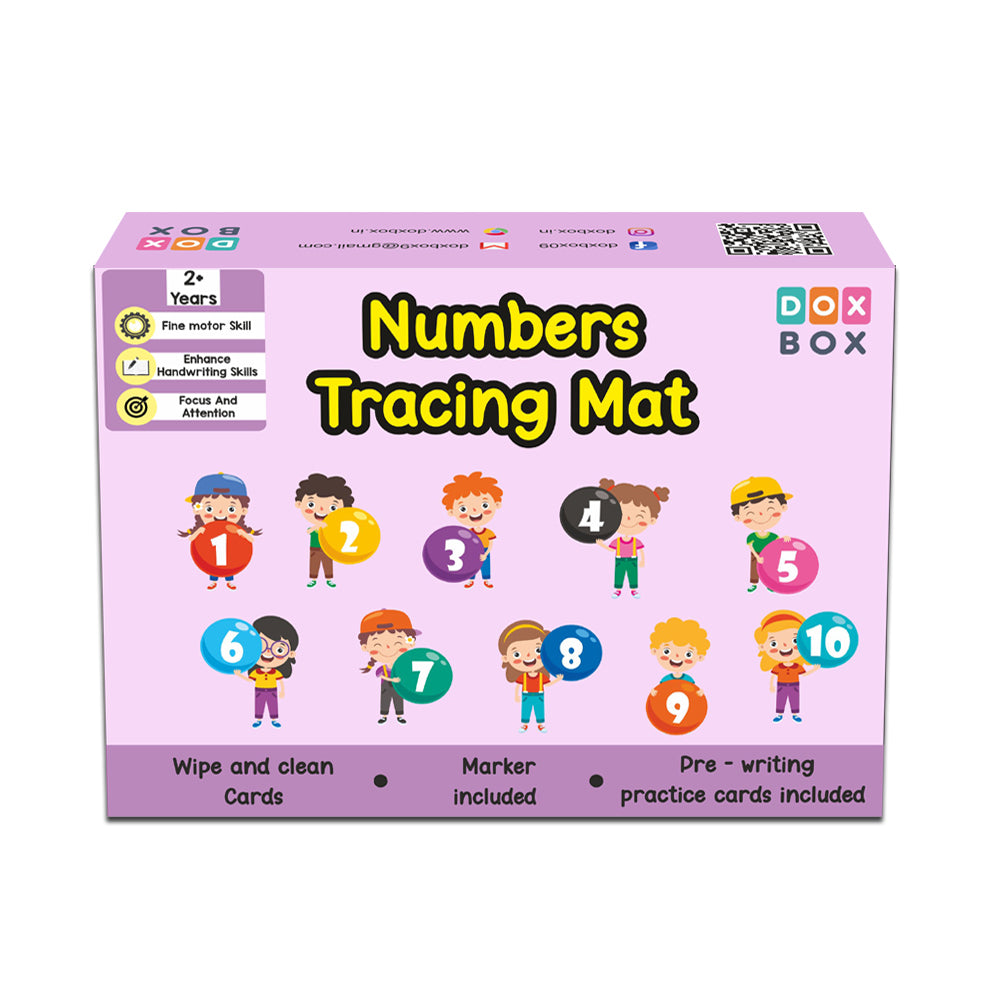 Buy Numbers Rewritable Flashcards Tracing Mats - SkilloToys.com