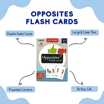 Opposite Words Flash Card