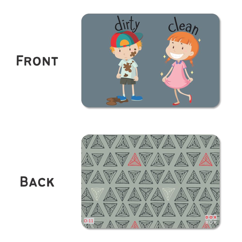 Opposites Flash Cards - Pack of 32