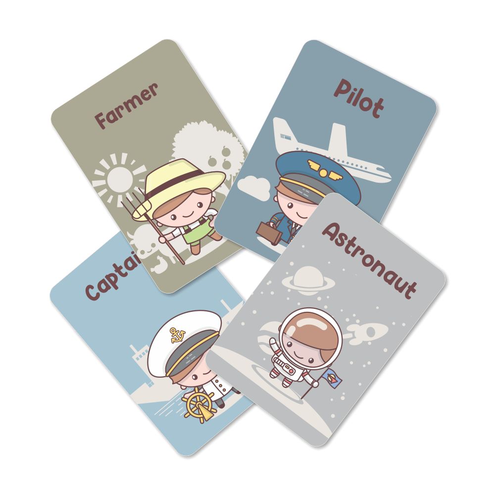 Profession Flashcards - Pack of 24