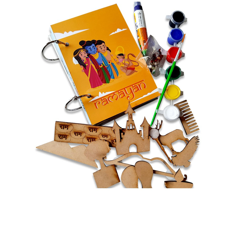 Buy Ramayan Story and Learning Activity for Kids - SkilloToys.com - In The Box Information