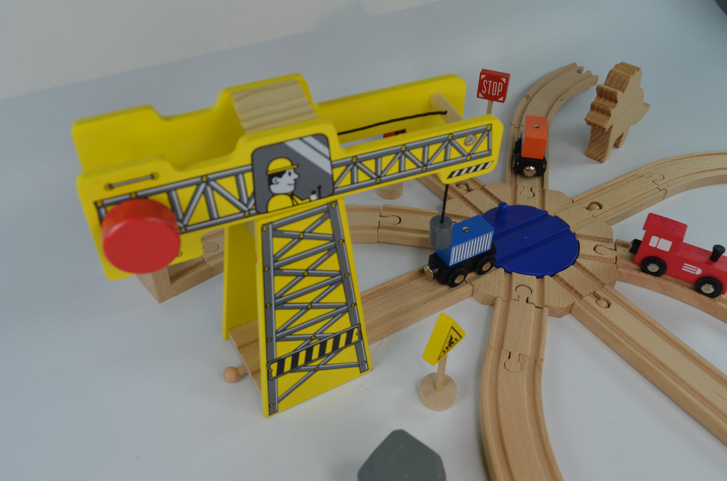 The Dino Land Starter pack Wooden Playset Toy