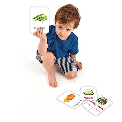 Vegetables Flash Card