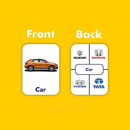 Vehicles Flash Card