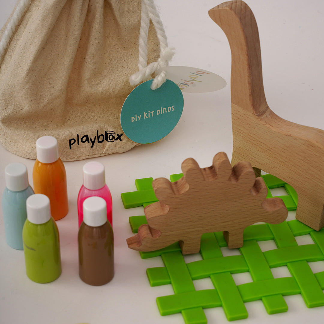 Wooden DIY Dino Kit Set