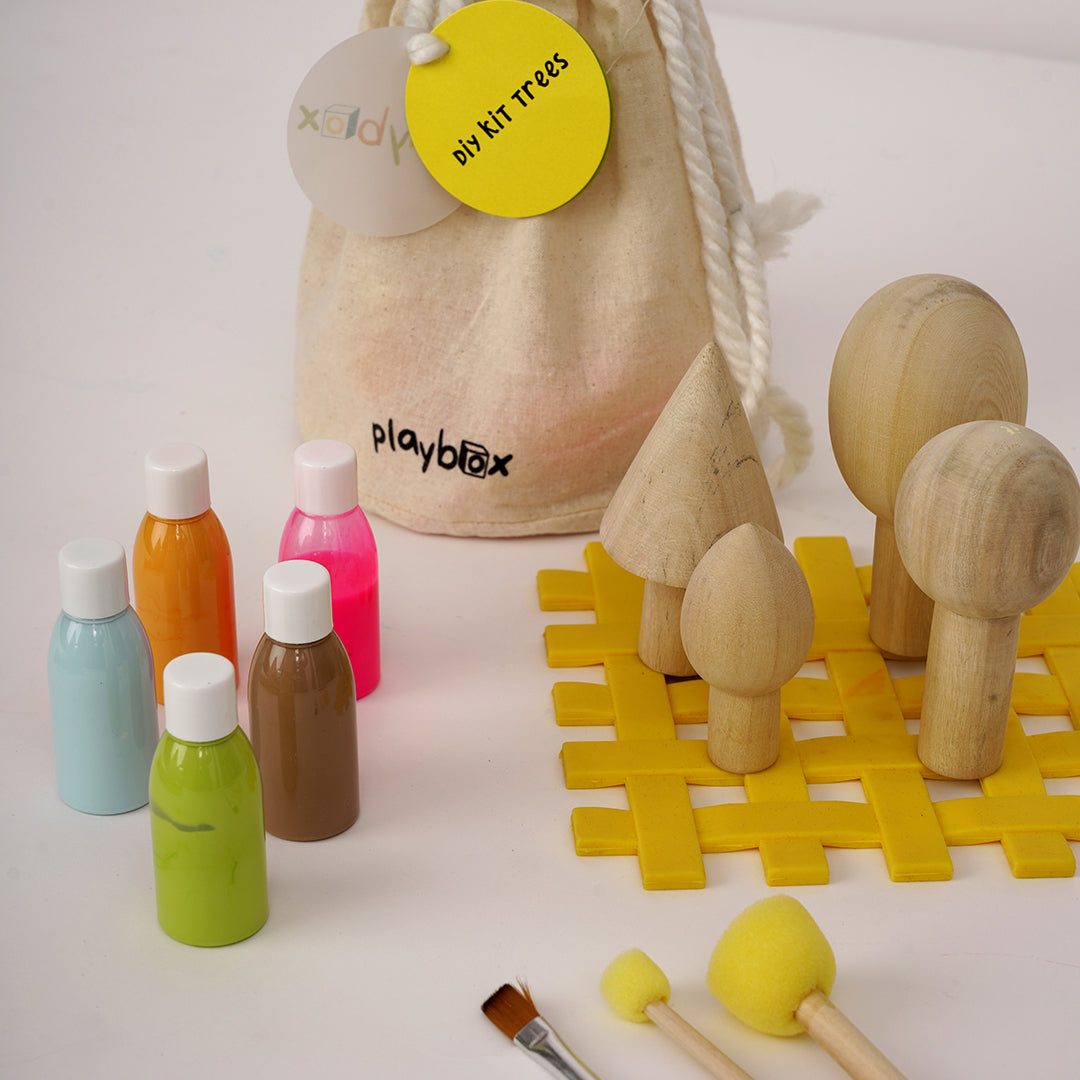 Wooden DIY Trees Kit Set