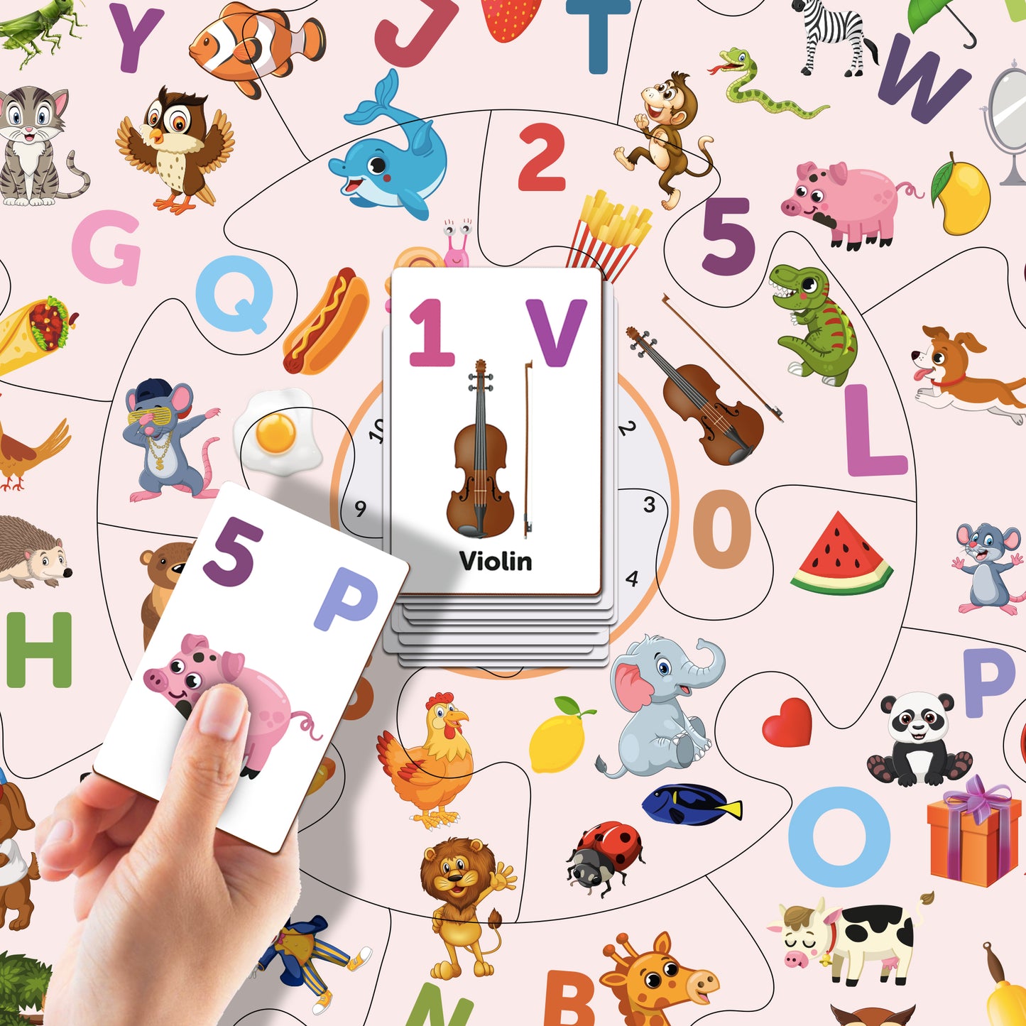 Wooden Detective Party Find Picture Game
