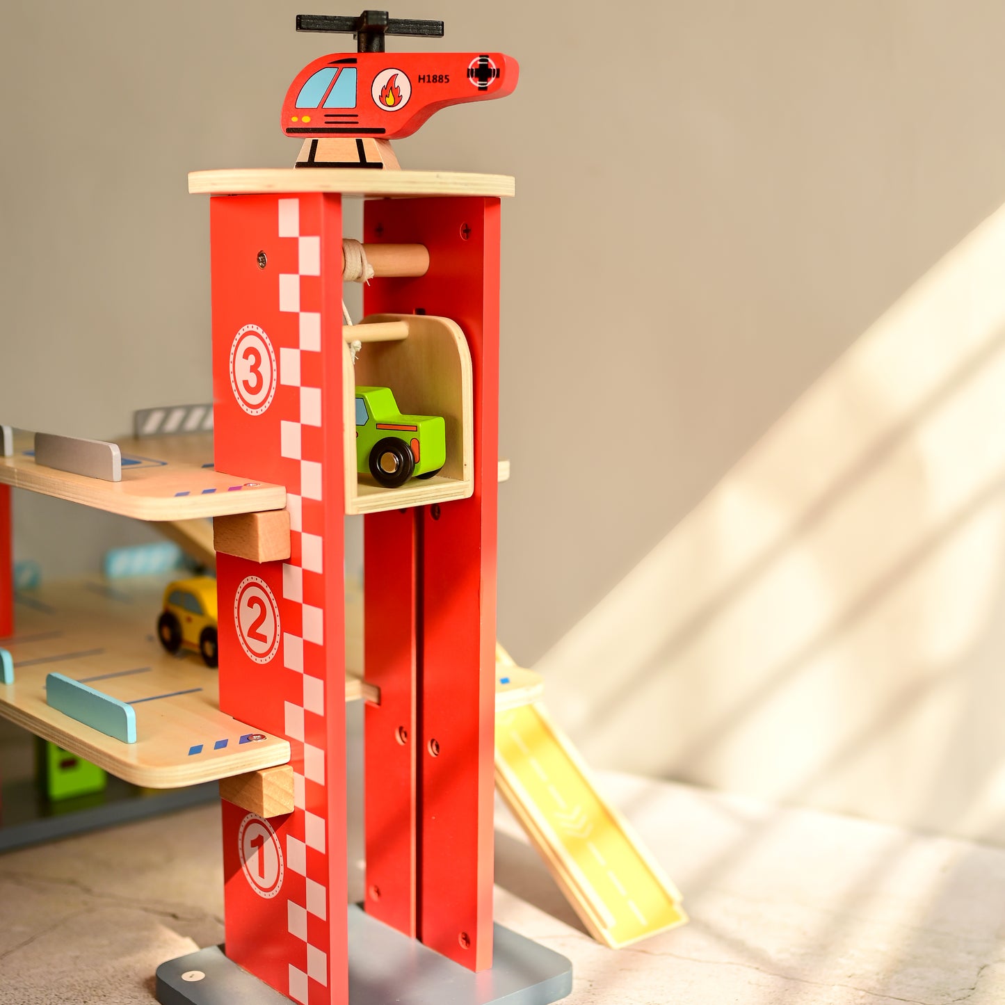 Wooden Drive in-Multilevel Activity Center