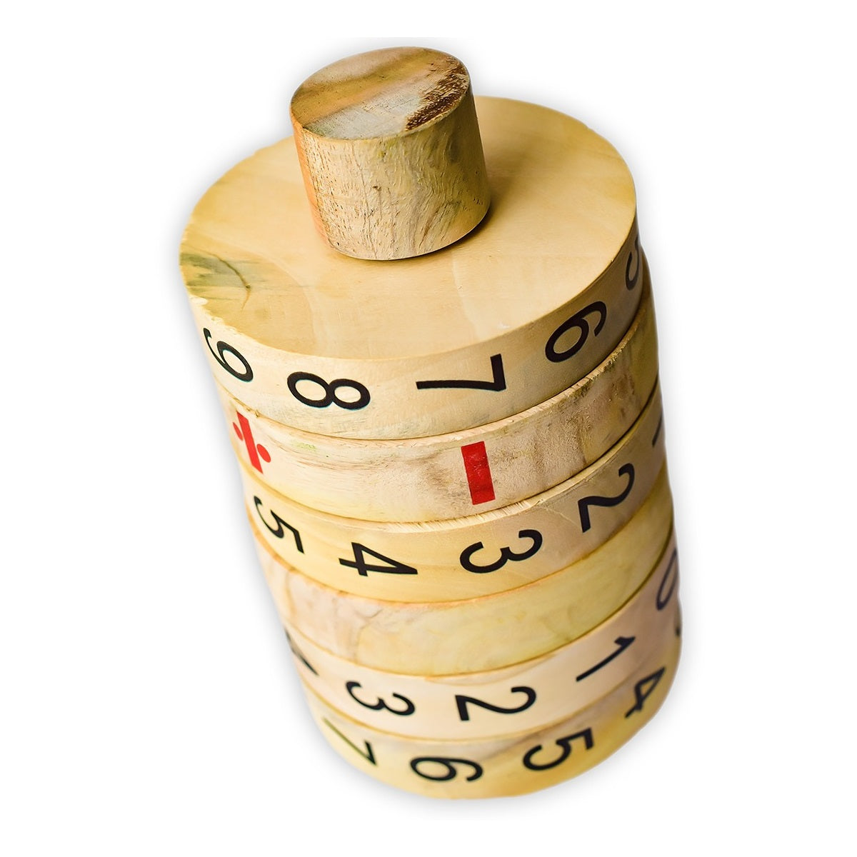Wooden Learning Maths Calculator