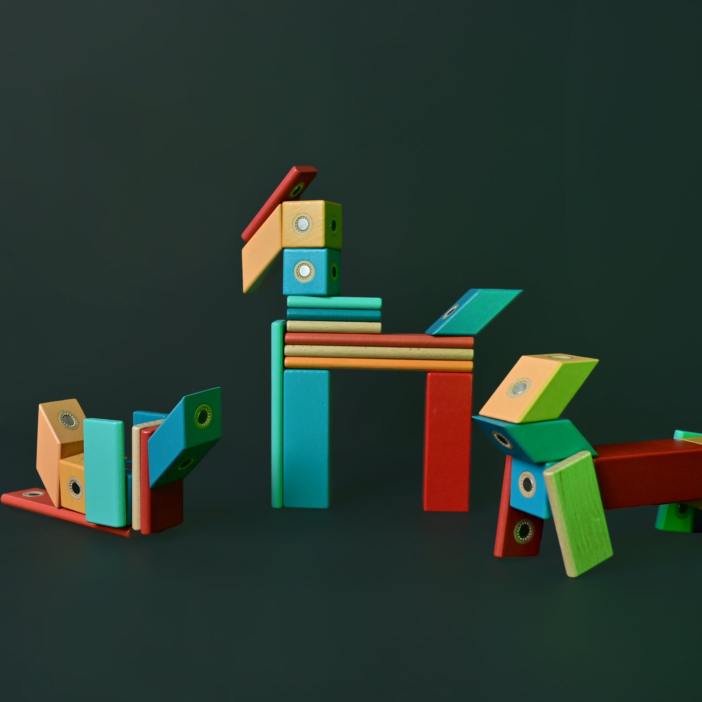 Wooden Magblocks Set