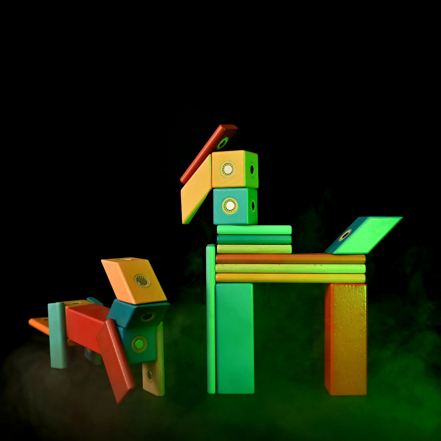 Wooden Magblocks Set