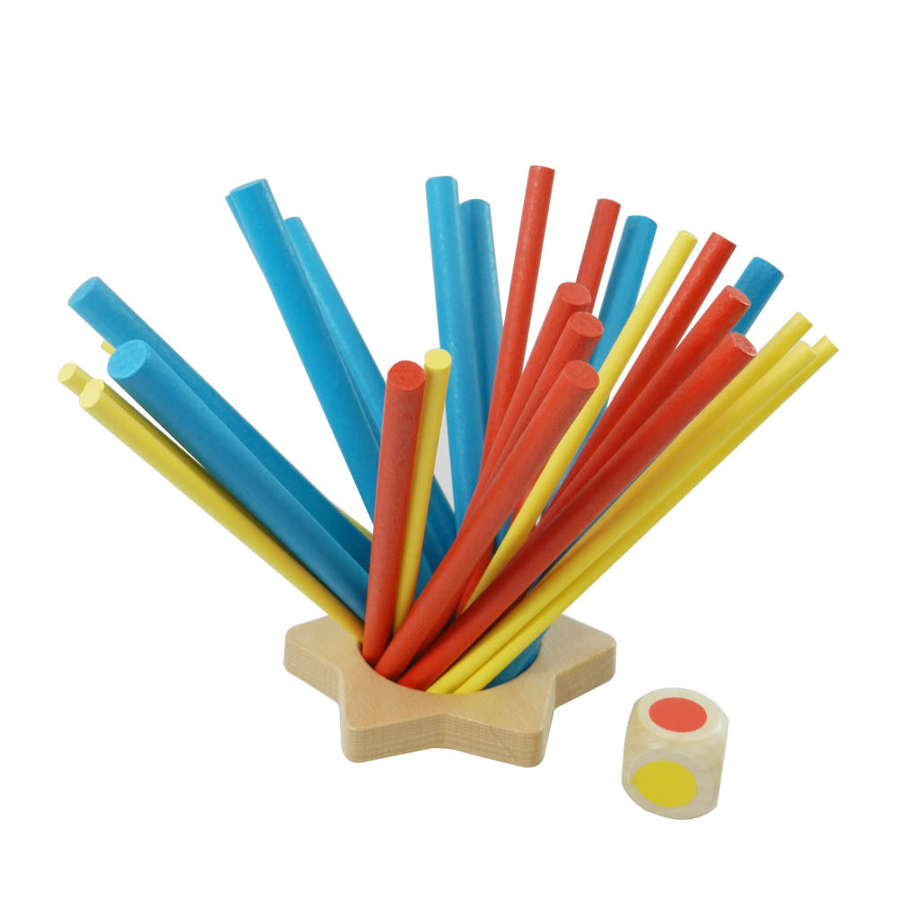 Wooden Pick Up Sticks Game