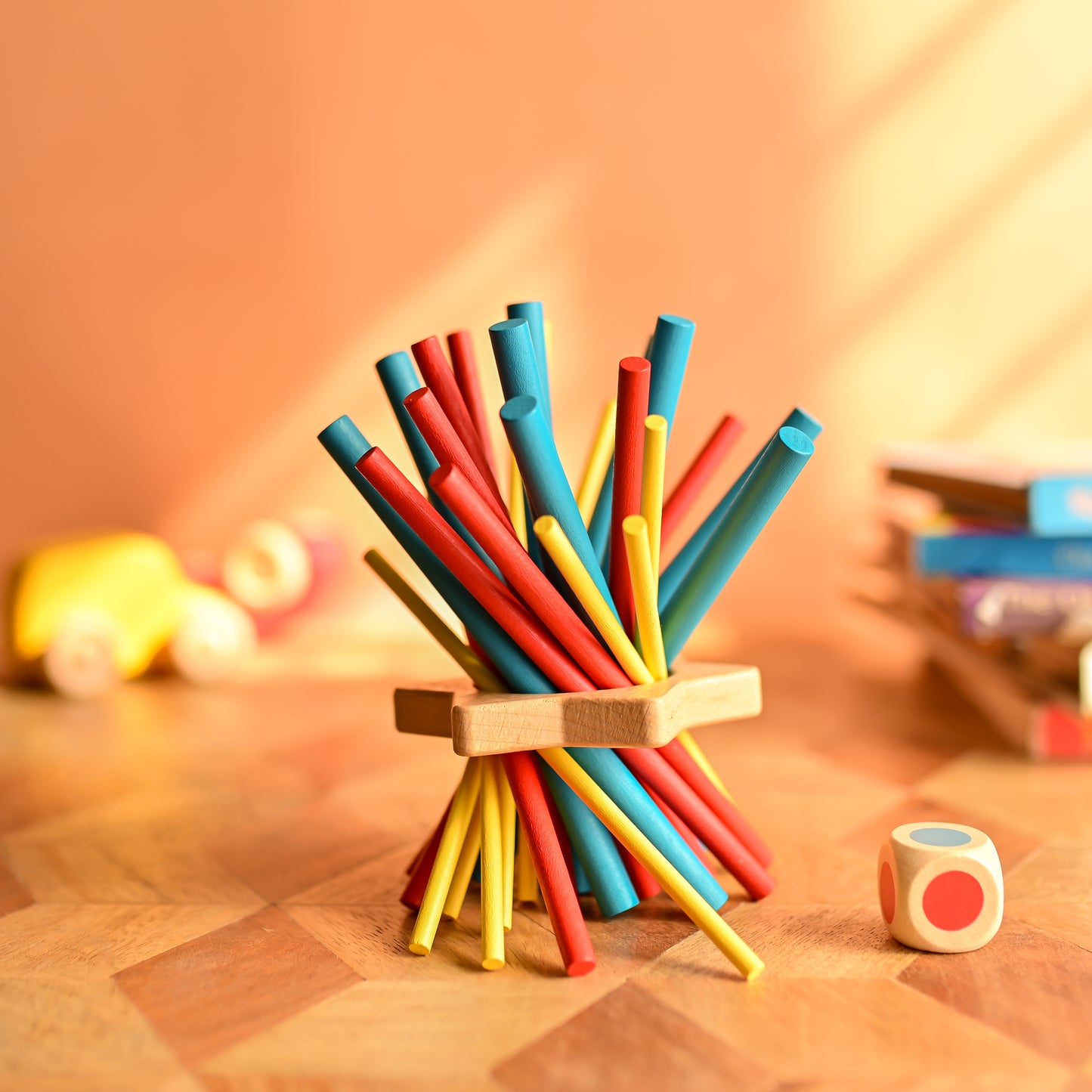 Wooden Pick Up Sticks Game