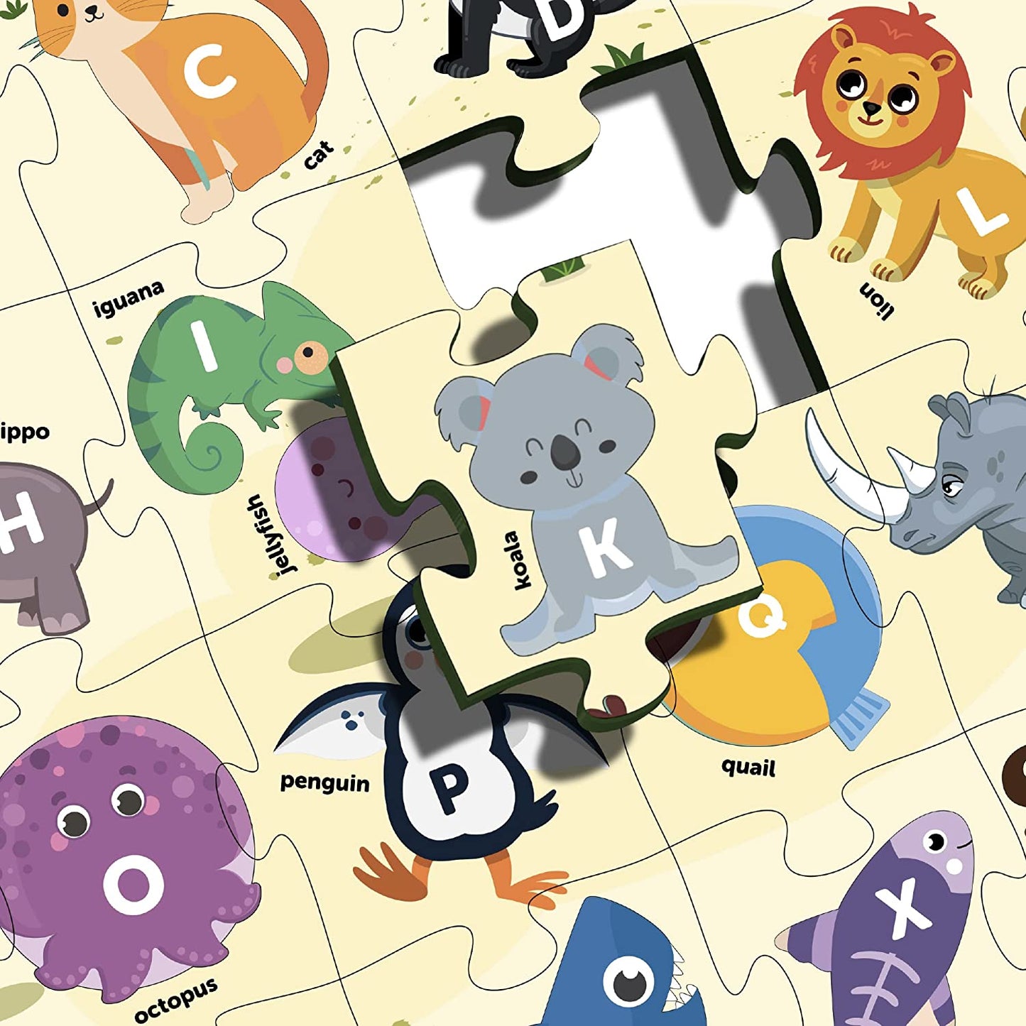 Wooden Spell And Learn Alphabets Learning Puzzle
