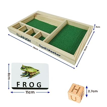 Wooden Spell Master for Kids