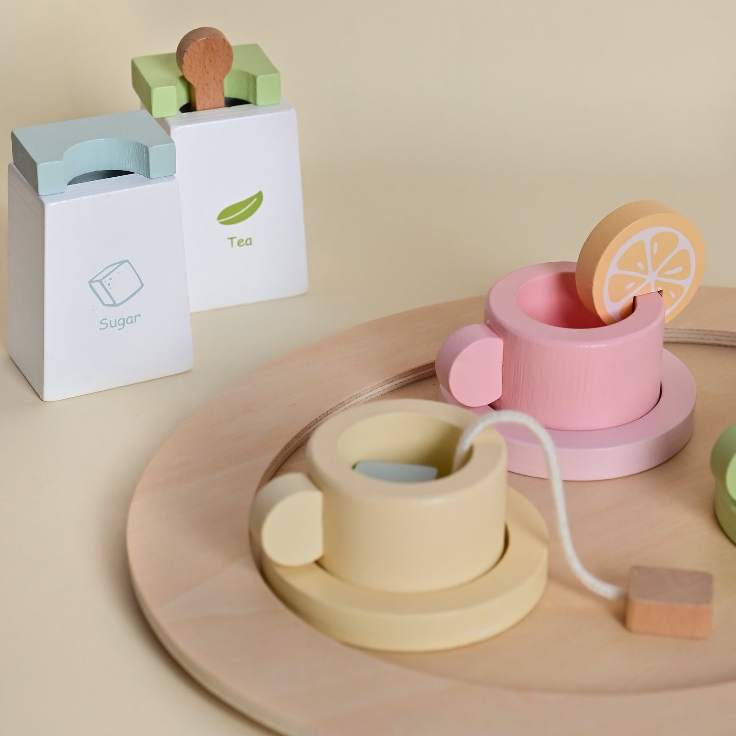 Wooden Tea PlaySet for kids