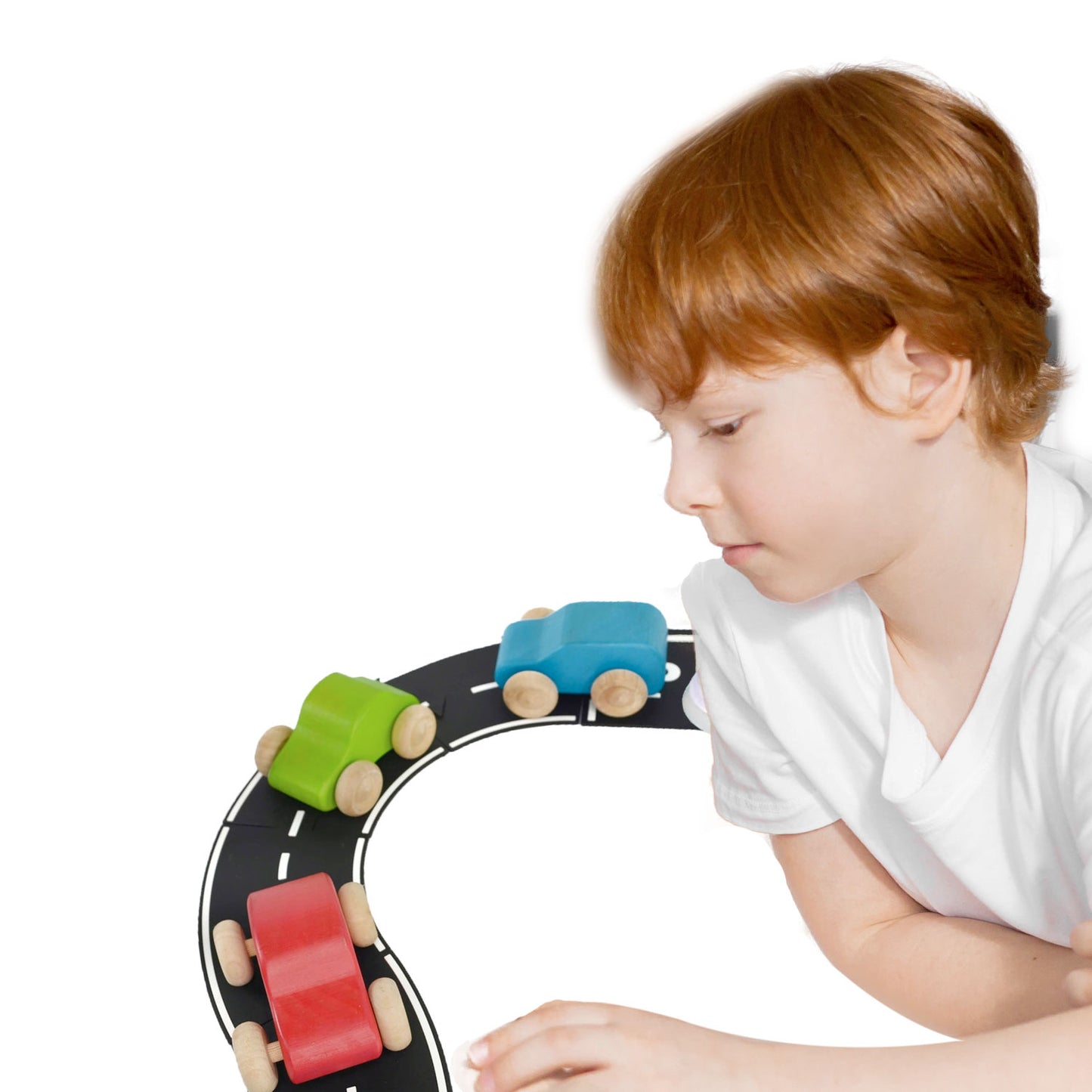 Wooden Wild Track - Set of 3 Cars & 24 Tracks