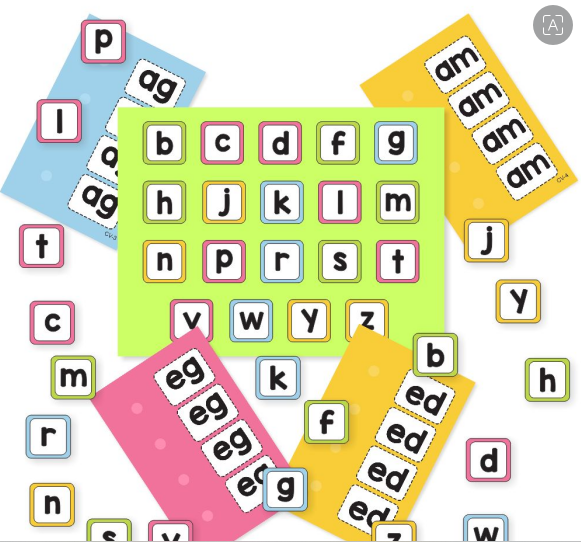 CVC Word Building and Learning Activity