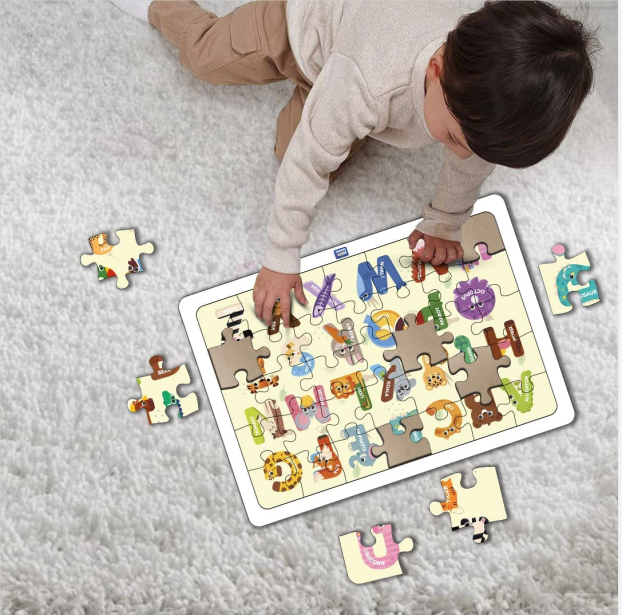 Capital Alphabet Wooden Puzzle