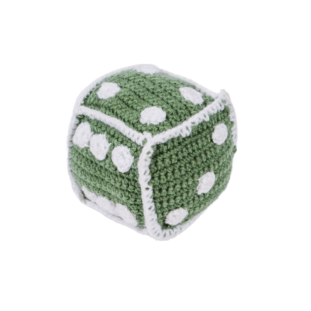 Crochet Dice -Early Math Toy (2 Pcs)