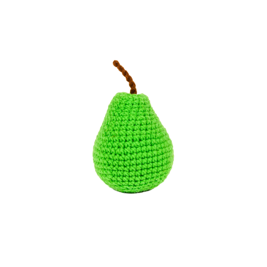 Crocheted fruit toys for kids to play - (5 Pcs)