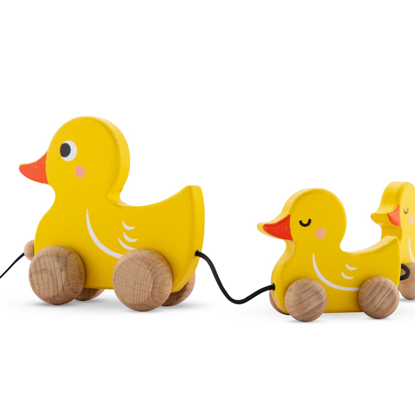 Wooden Duck Family Pull Along Toy