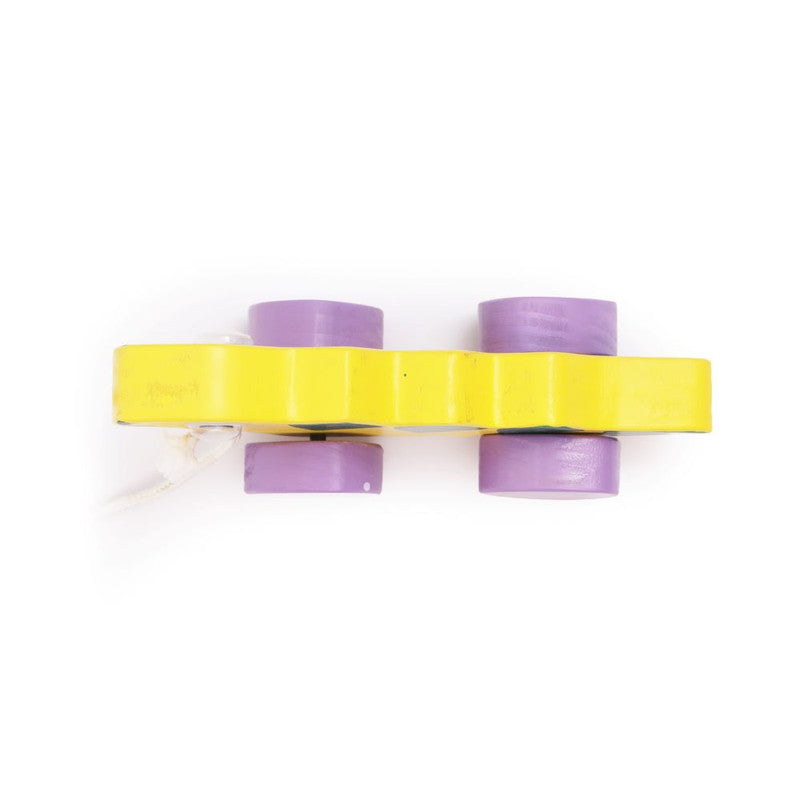 Wooden Yellow Iguana Pull Along Toy