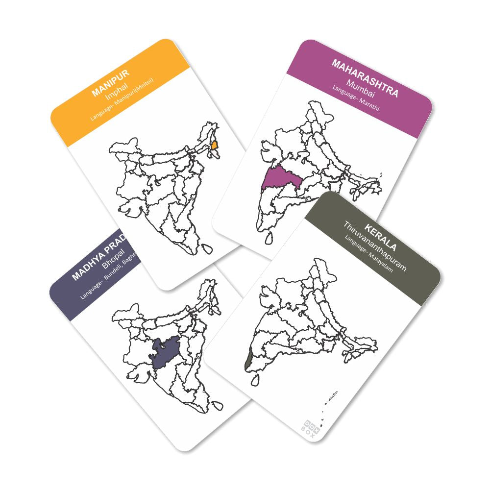 India States and Union Territories Flashcards