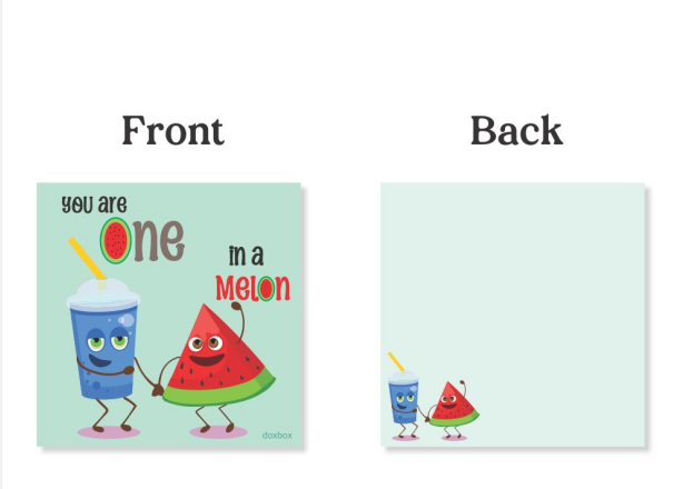 Lunch Box Notes Flashcard