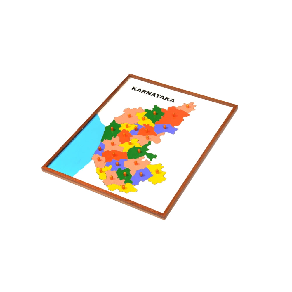 Karnataka Map Learning Board