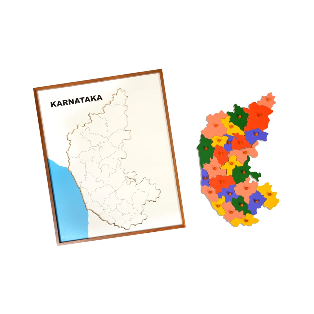 Karnataka Map Learning Board